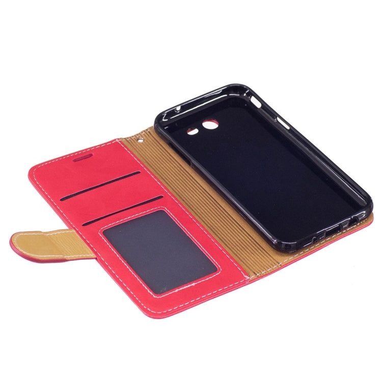 For Galaxy J3 (2017) (US Version) Crazy Horse Texture Horizontal Flip Leather Case with Holder & Card Slots & Wallet & Photo Frame & Lanyard