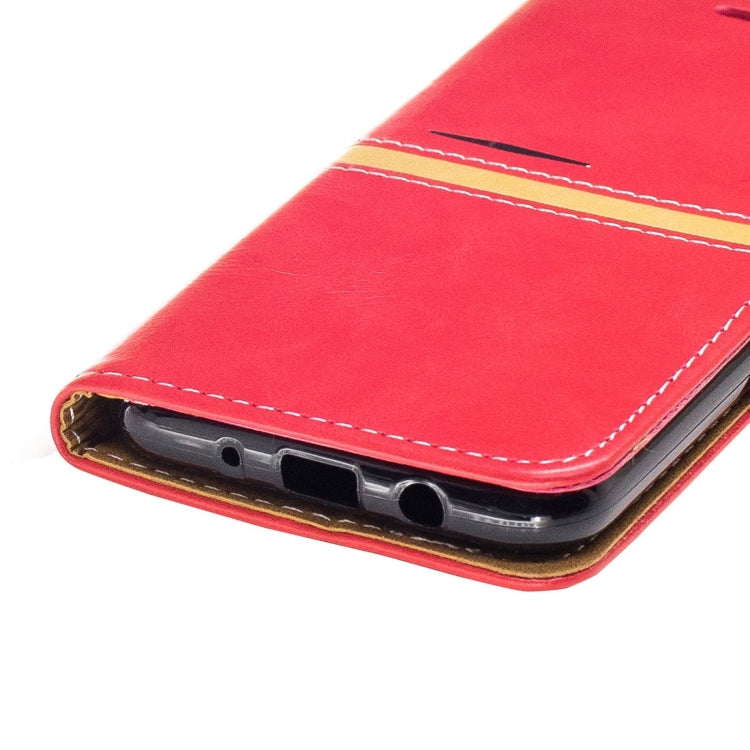 For Galaxy J3 (2017) (US Version) Crazy Horse Texture Horizontal Flip Leather Case with Holder & Card Slots & Wallet & Photo Frame & Lanyard