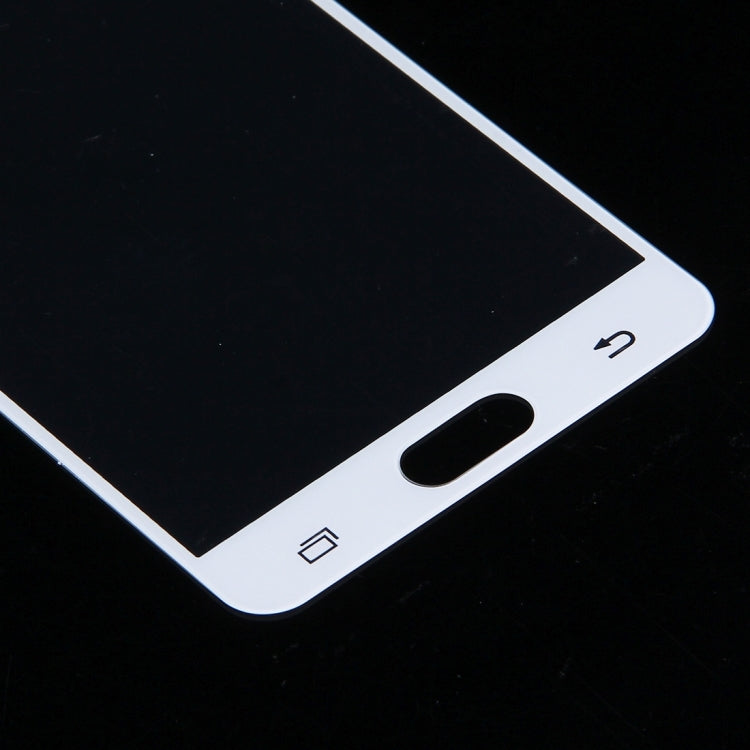 For Galaxy A5 (2016) / A510 0.26mm 9H Surface Hardness Explosion-proof Silk-screen Tempered Glass Full Screen Film (White)