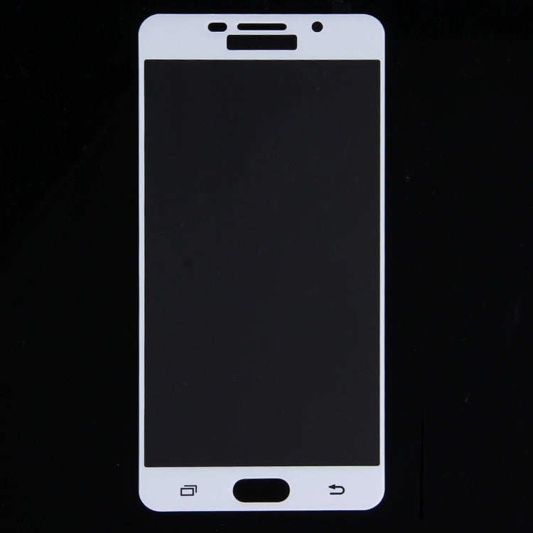 For Galaxy A7 (2016) / A710 0.26mm 9H Surface Hardness Explosion-proof Silk-screen Tempered Glass Full Screen Film