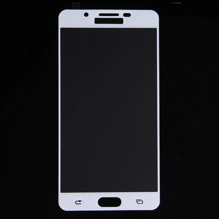 For Galaxy A7 (2016) / A710 0.26mm 9H Surface Hardness Explosion-proof Silk-screen Tempered Glass Full Screen Film