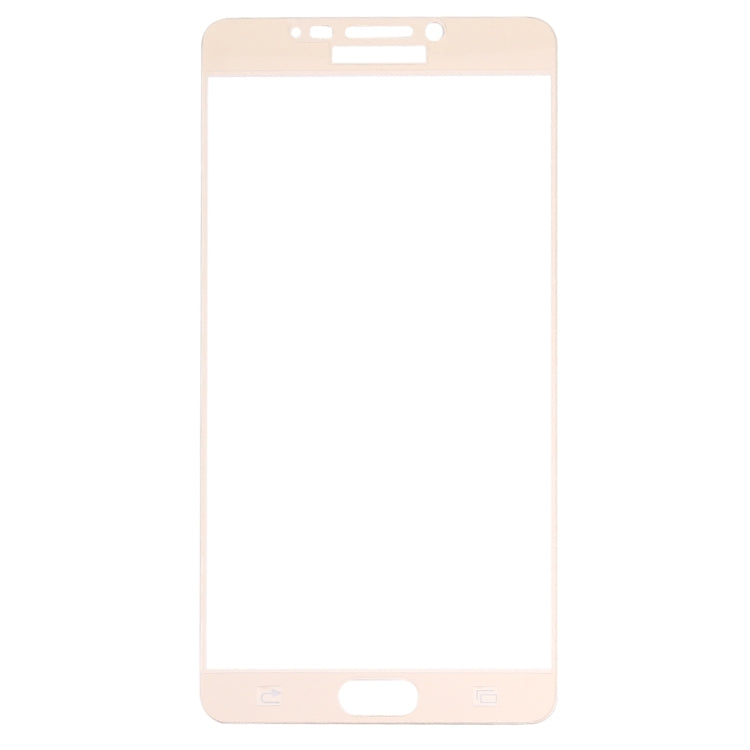 For Galaxy C9 Pro / C900 0.26mm 9H Surface Hardness Explosion-proof Silk-screen Tempered Glass Full Screen Film