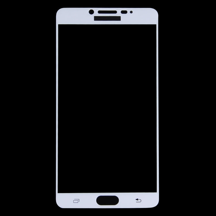 For Galaxy C9 Pro / C900 0.26mm 9H Surface Hardness Explosion-proof Silk-screen Tempered Glass Full Screen Film