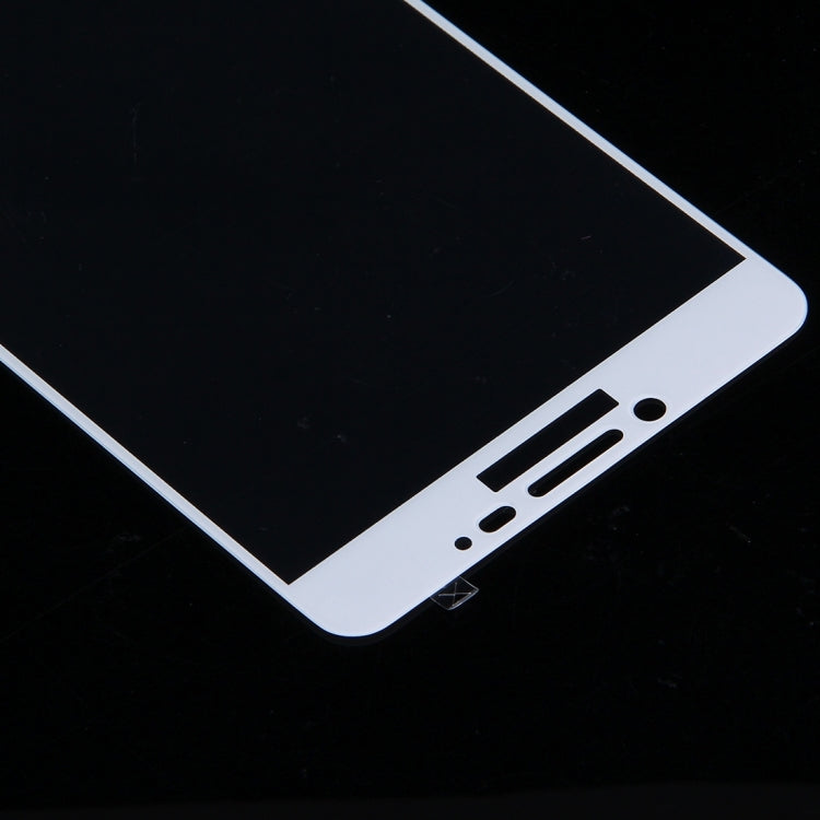 For Galaxy C9 Pro / C900 0.26mm 9H Surface Hardness Explosion-proof Silk-screen Tempered Glass Full Screen Film