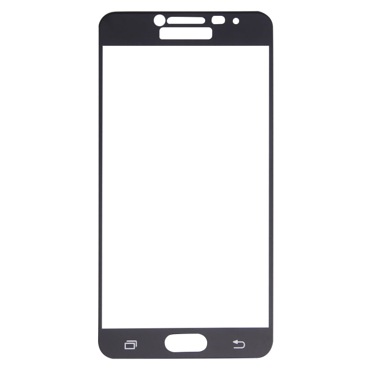 For Galaxy C5 / C500 0.26mm 9H Surface Hardness Explosion-proof Silk-screen Tempered Glass Full Screen Film