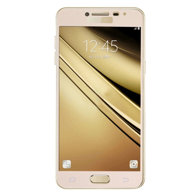 For Galaxy C5 / C500 0.26mm 9H Surface Hardness Explosion-proof Silk-screen Tempered Glass Full Screen Film