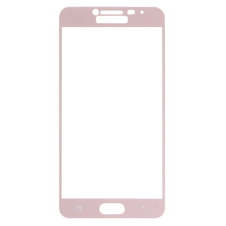 For Galaxy C5 / C500 0.26mm 9H Surface Hardness Explosion-proof Silk-screen Tempered Glass Full Screen Film