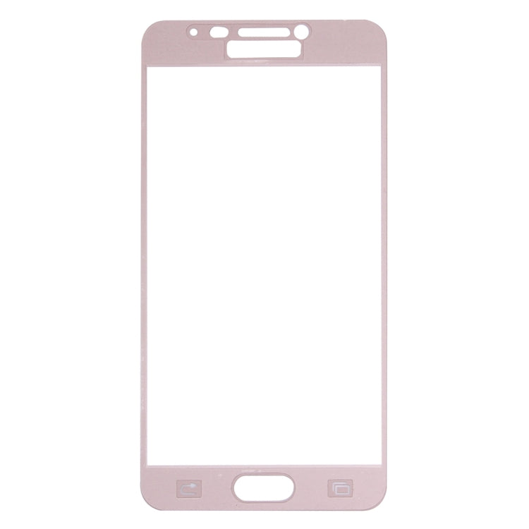 For Galaxy C5 / C500 0.26mm 9H Surface Hardness Explosion-proof Silk-screen Tempered Glass Full Screen Film