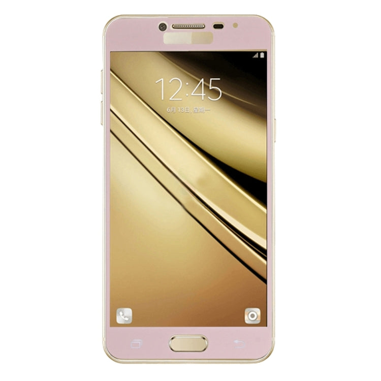 For Galaxy C5 / C500 0.26mm 9H Surface Hardness Explosion-proof Silk-screen Tempered Glass Full Screen Film