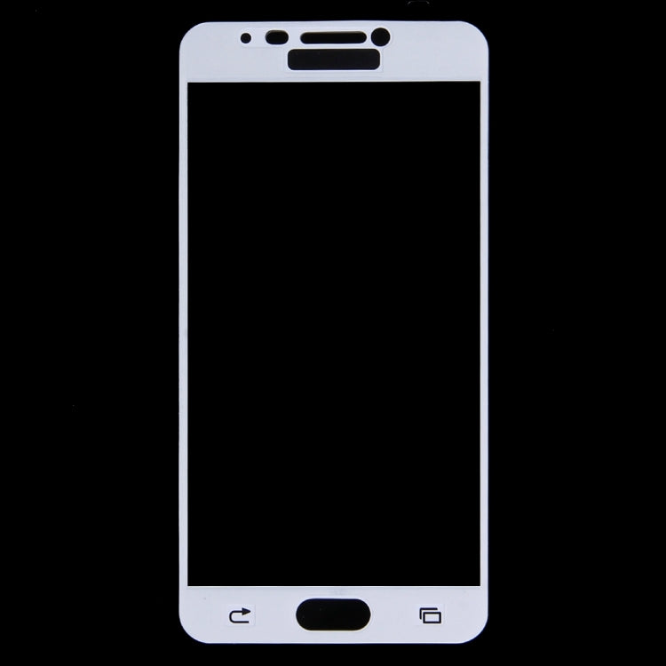 For Galaxy C5 / C500 0.26mm 9H Surface Hardness Explosion-proof Silk-screen Tempered Glass Full Screen Film