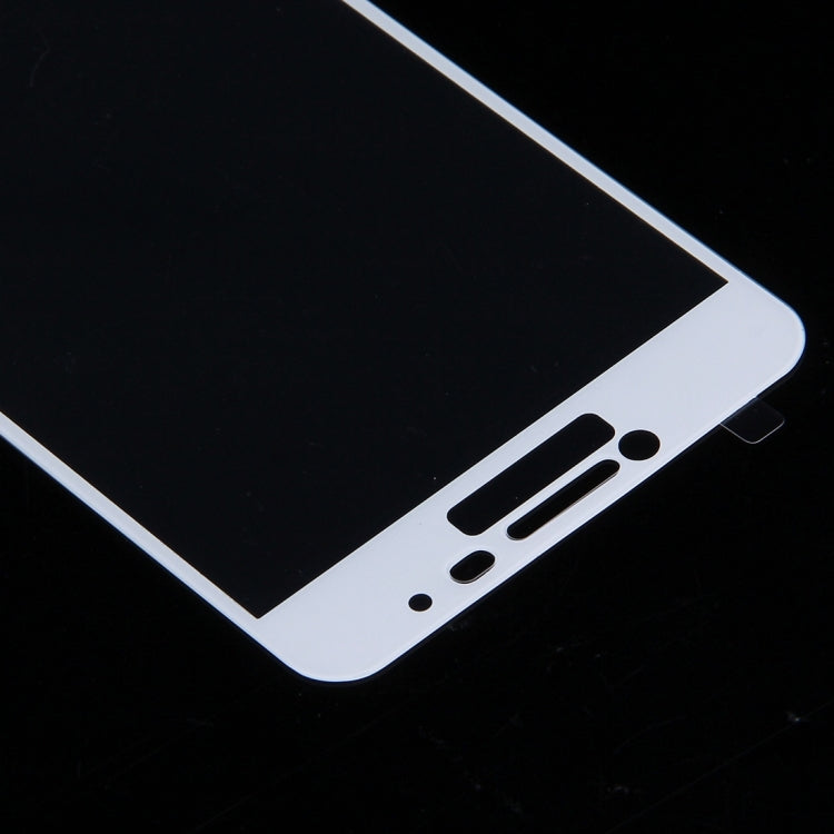 For Galaxy C5 / C500 0.26mm 9H Surface Hardness Explosion-proof Silk-screen Tempered Glass Full Screen Film