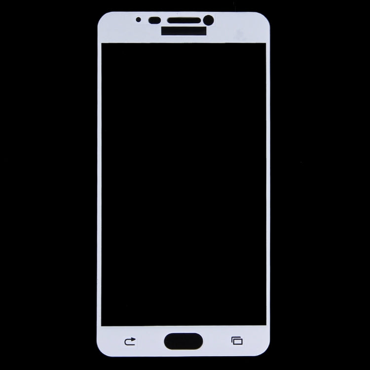 For Galaxy C7 / C700 0.26mm 9H Surface Hardness Explosion-proof Silk-screen Tempered Glass Full Screen Film