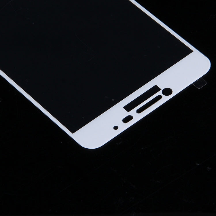 For Galaxy C7 / C700 0.26mm 9H Surface Hardness Explosion-proof Silk-screen Tempered Glass Full Screen Film