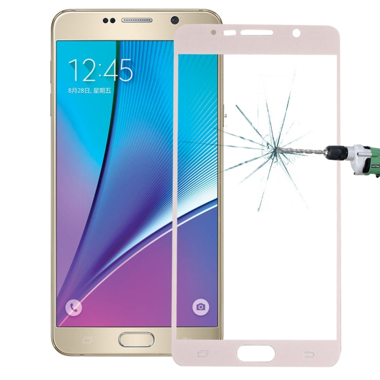For Galaxy Note 5 / N920 0.26mm 9H Surface Hardness Explosion-proof Silk-screen Tempered Glass Full Screen Film