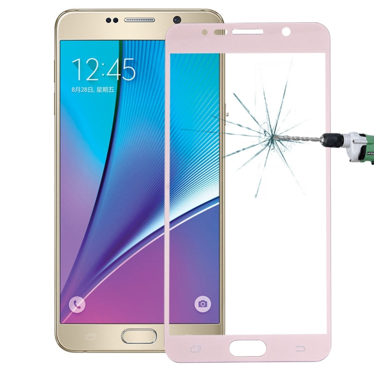 For Galaxy Note 5 / N920 0.26mm 9H Surface Hardness Explosion-proof Silk-screen Tempered Glass Full Screen Film