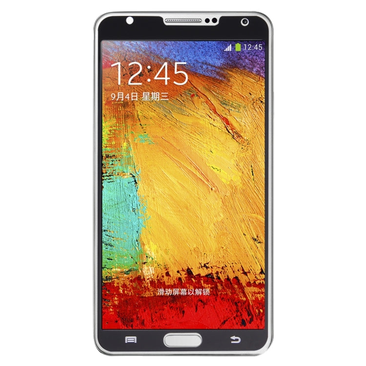 For Galaxy Note III / N900 0.26mm 9H Surface Hardness Explosion-proof Silk-screen Tempered Glass Full Screen Film