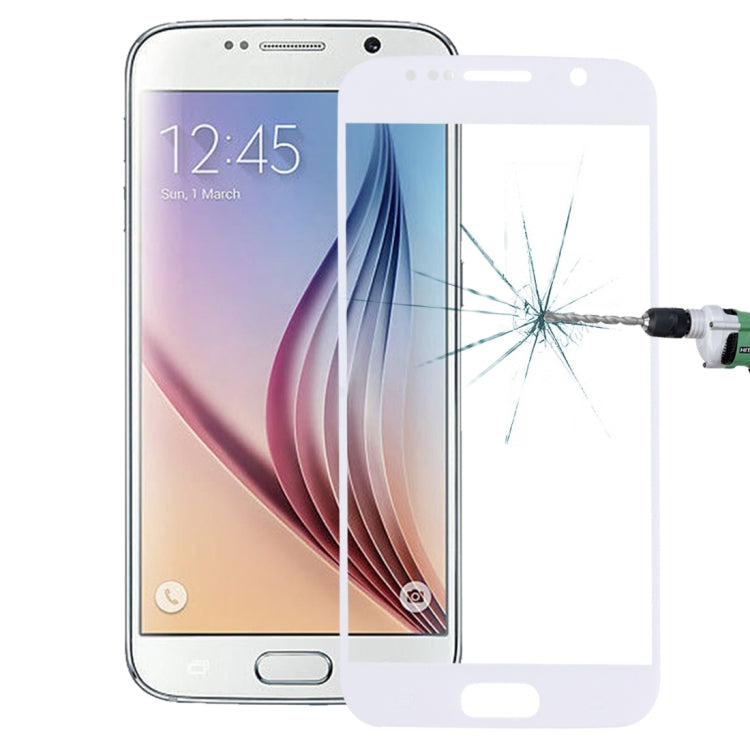 For Galaxy S6 / G920 0.26mm 9H Surface Hardness Explosion-proof Silk-screen Tempered Glass Full Screen Film