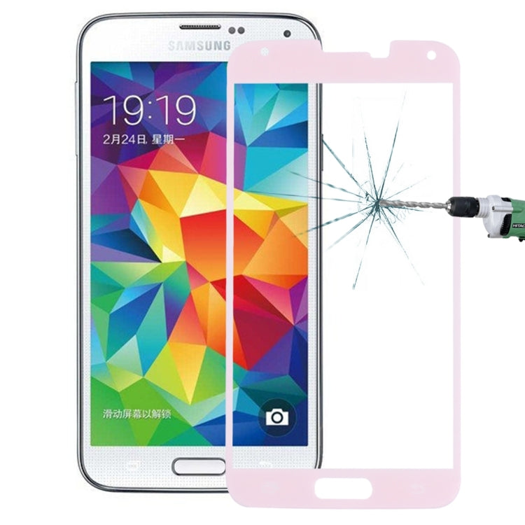 For Galaxy S5 / G900 0.26mm 9H Surface Hardness Explosion-proof Silk-screen Tempered Glass Full Screen Film