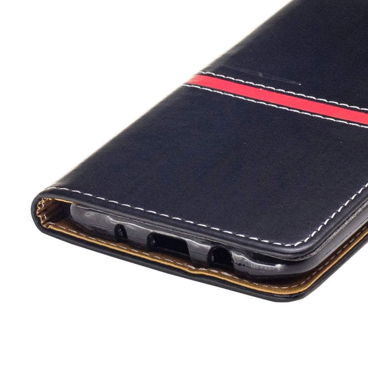 For Galaxy J5 / J500 Crazy Horse Texture Horizontal Flip Leather Case with Holder & Card Slots & Wallet & Photo Frame & Lanyard