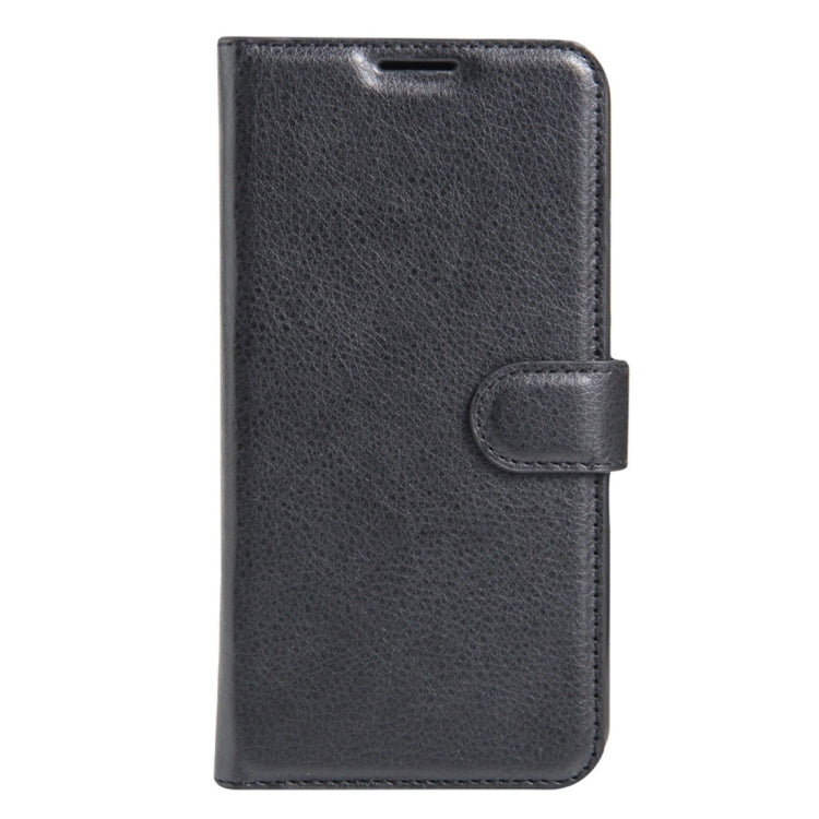 For Galaxy A7 (2017) Litchi Texture Horizontal Flip Leather Case with Holder & Card Slots & Wallet
