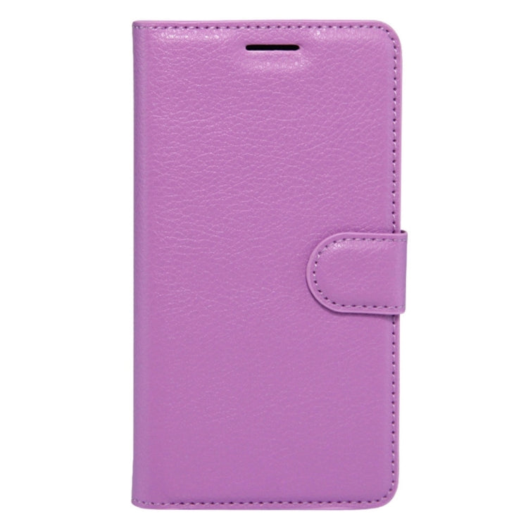 For Galaxy A7 (2017) Litchi Texture Horizontal Flip Leather Case with Holder & Card Slots & Wallet