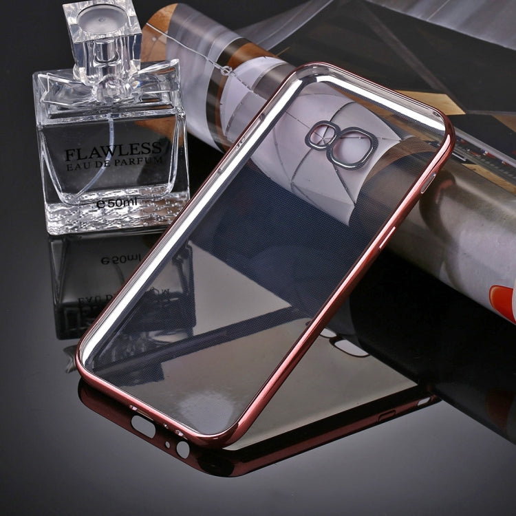 For Galaxy A5 (2017) / A520 Electroplating Frame Soft TPU Protective Case