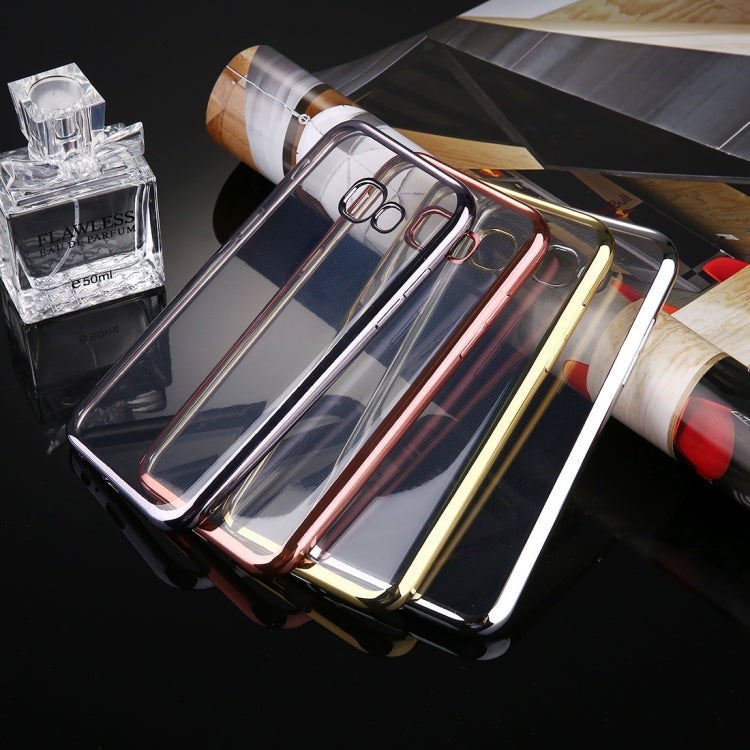 For Galaxy A5 (2017) / A520 Electroplating Frame Soft TPU Protective Case