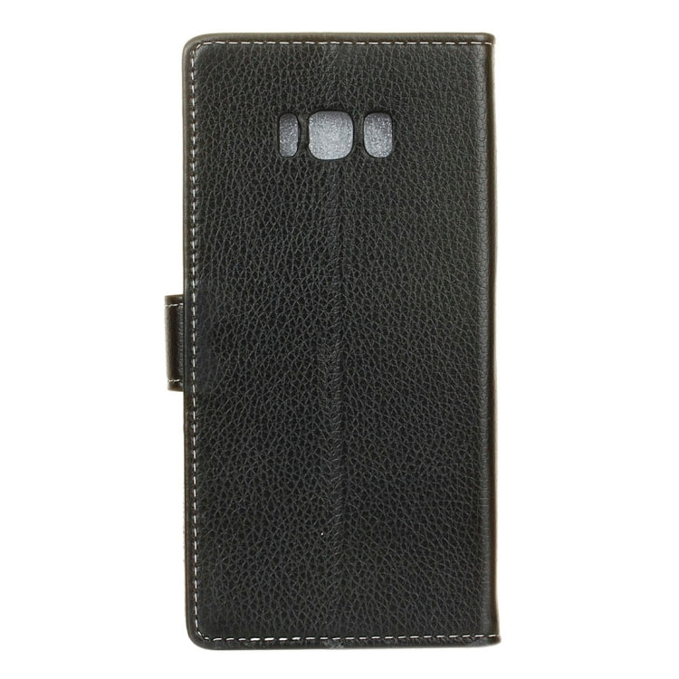 For Galaxy S8 Plus / G9550 Litchi Texture Horizontal Flip Leather Case with Holder & Card Slots & Wallet