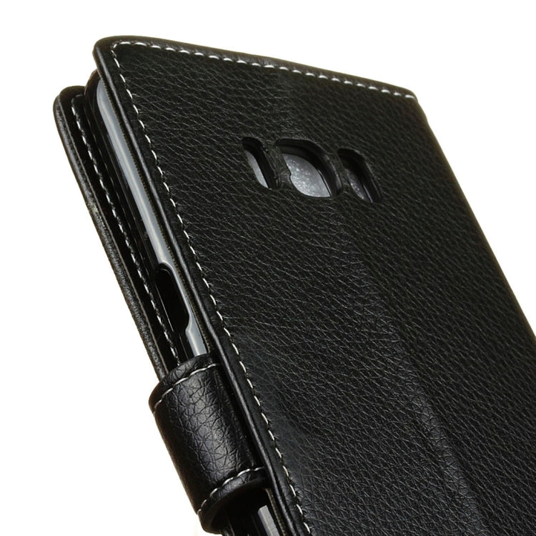 For Galaxy S8 Plus / G9550 Litchi Texture Horizontal Flip Leather Case with Holder & Card Slots & Wallet