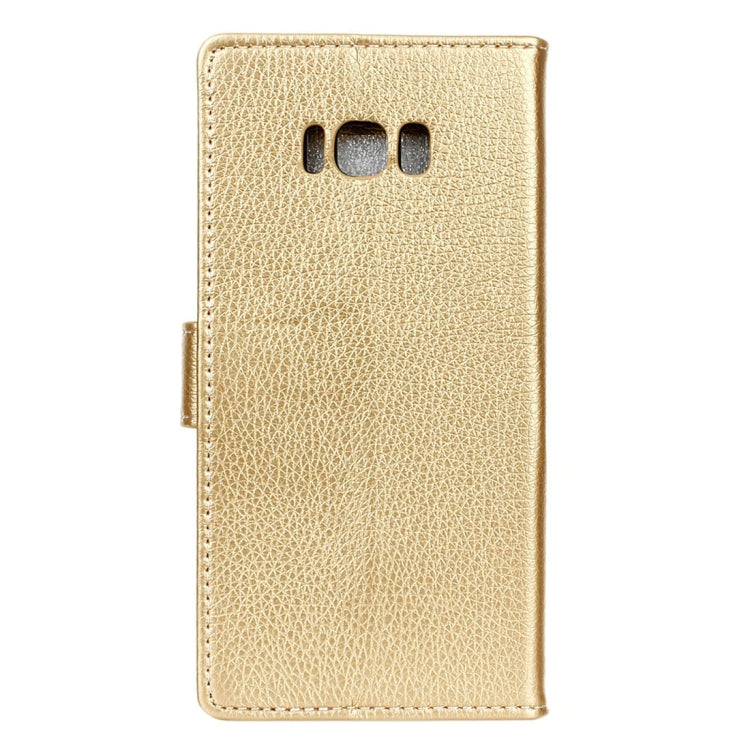 For Galaxy S8 Plus / G9550 Litchi Texture Horizontal Flip Leather Case with Holder & Card Slots & Wallet