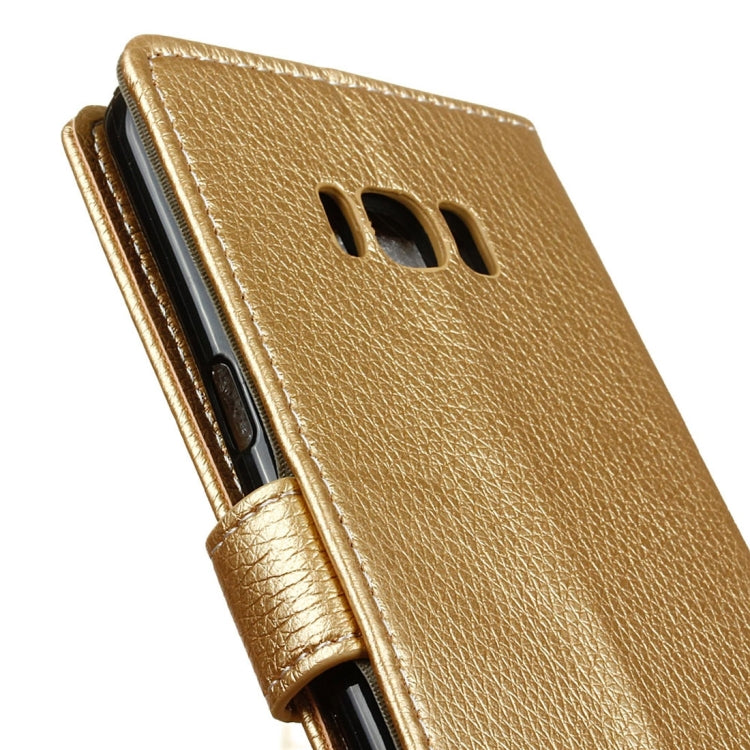 For Galaxy S8 Plus / G9550 Litchi Texture Horizontal Flip Leather Case with Holder & Card Slots & Wallet