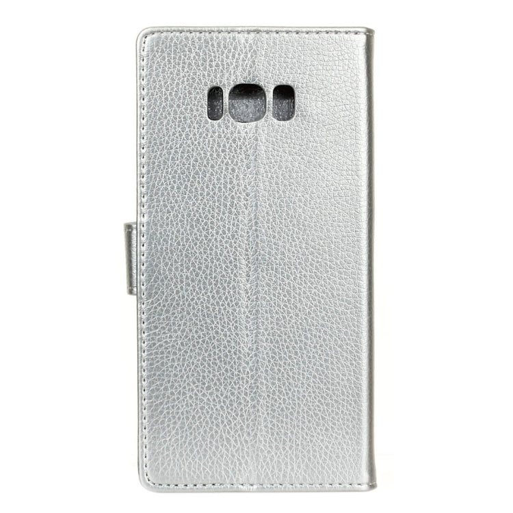 For Galaxy S8 Plus / G9550 Litchi Texture Horizontal Flip Leather Case with Holder & Card Slots & Wallet