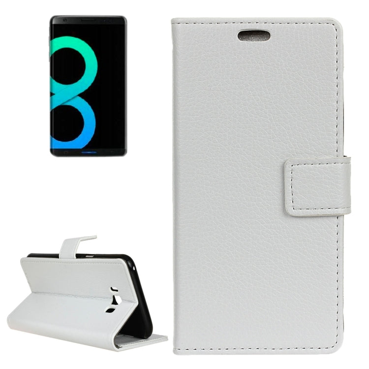For Galaxy S8 Plus / G9550 Litchi Texture Horizontal Flip Leather Case with Holder & Card Slots & Wallet