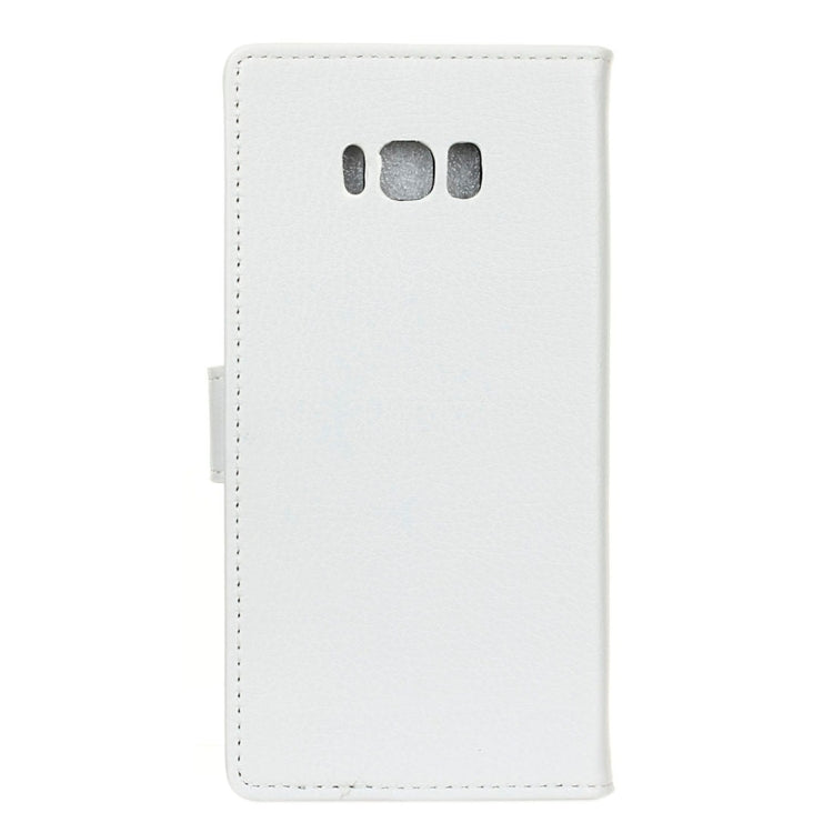 For Galaxy S8 Plus / G9550 Litchi Texture Horizontal Flip Leather Case with Holder & Card Slots & Wallet