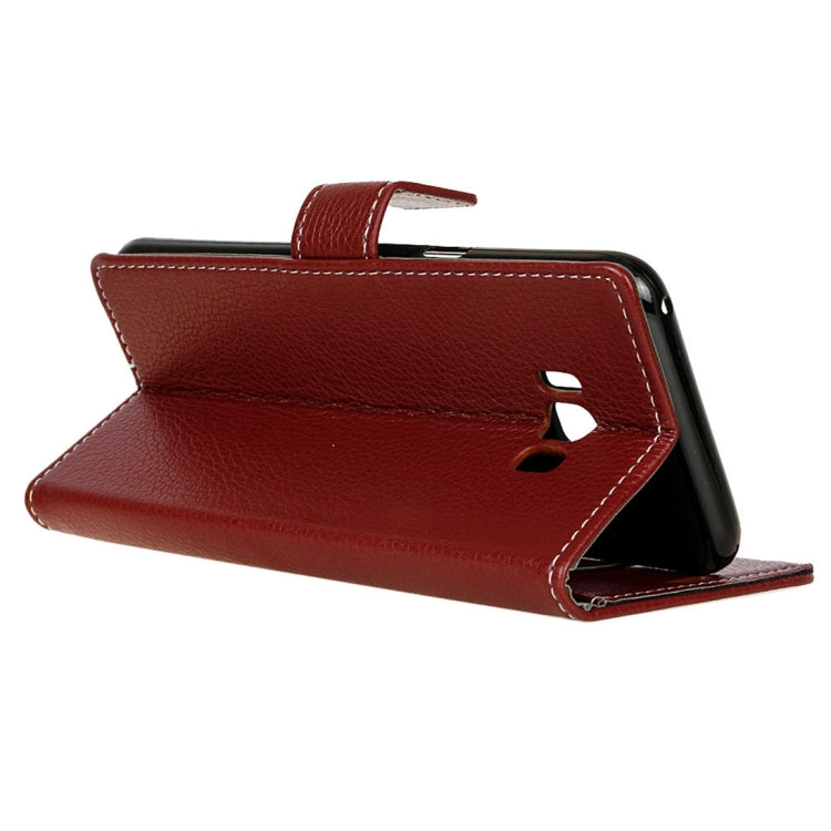 For Galaxy S8 Plus / G9550 Litchi Texture Horizontal Flip Leather Case with Holder & Card Slots & Wallet