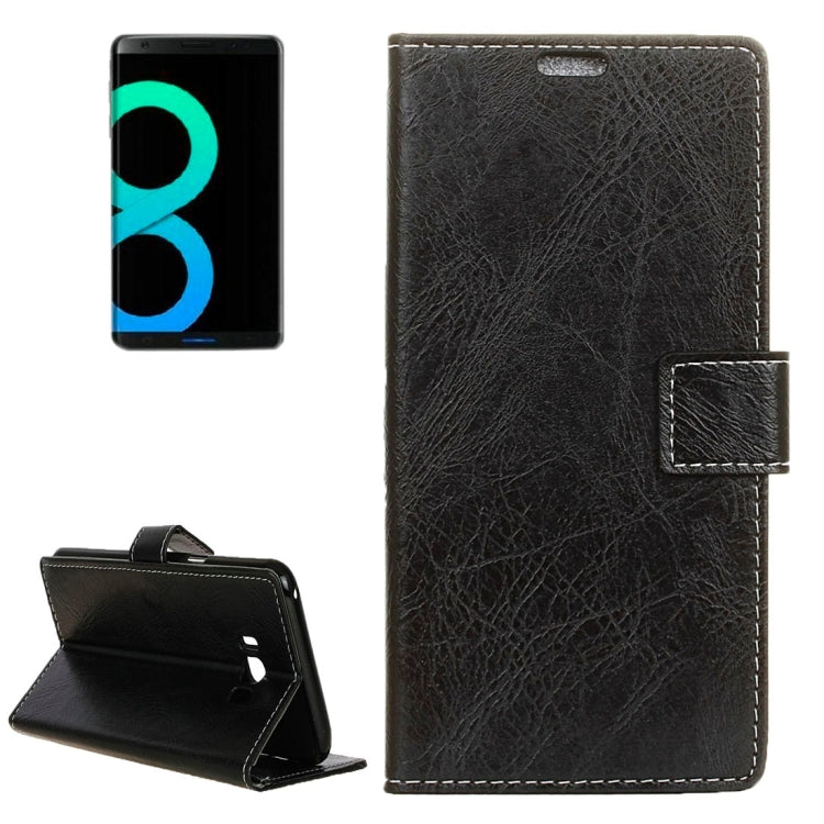 For Galaxy S8 + / G9550 Retro Crazy Horse Texture Horizontal Flip Leather Case with Holder & Card Slots & Wallet & Photo Frame
