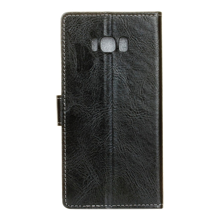 For Galaxy S8 + / G9550 Retro Crazy Horse Texture Horizontal Flip Leather Case with Holder & Card Slots & Wallet & Photo Frame