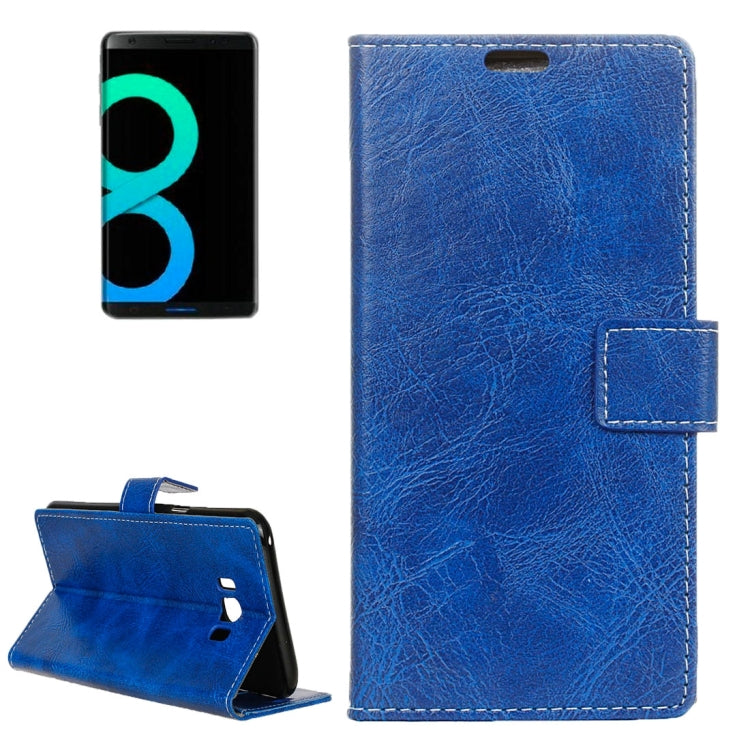 For Galaxy S8 + / G9550 Retro Crazy Horse Texture Horizontal Flip Leather Case with Holder & Card Slots & Wallet & Photo Frame