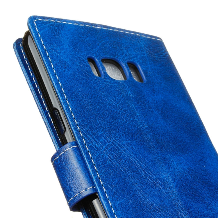 For Galaxy S8 + / G9550 Retro Crazy Horse Texture Horizontal Flip Leather Case with Holder & Card Slots & Wallet & Photo Frame