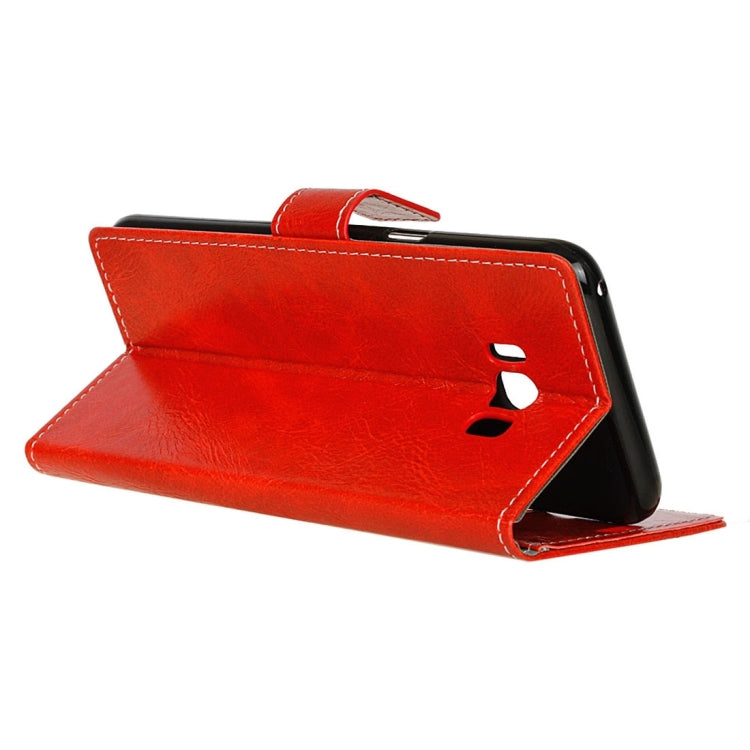 For Galaxy S8 + / G9550 Retro Crazy Horse Texture Horizontal Flip Leather Case with Holder & Card Slots & Wallet & Photo Frame