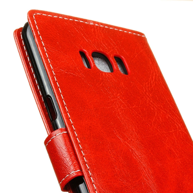 For Galaxy S8 + / G9550 Retro Crazy Horse Texture Horizontal Flip Leather Case with Holder & Card Slots & Wallet & Photo Frame