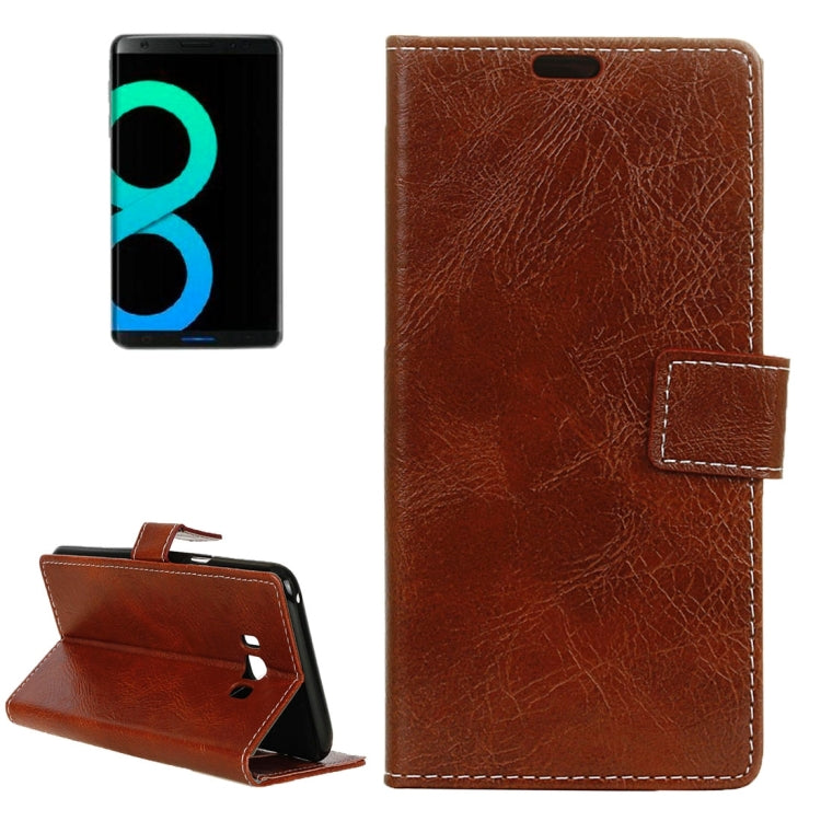 For Galaxy S8 + / G9550 Retro Crazy Horse Texture Horizontal Flip Leather Case with Holder & Card Slots & Wallet & Photo Frame