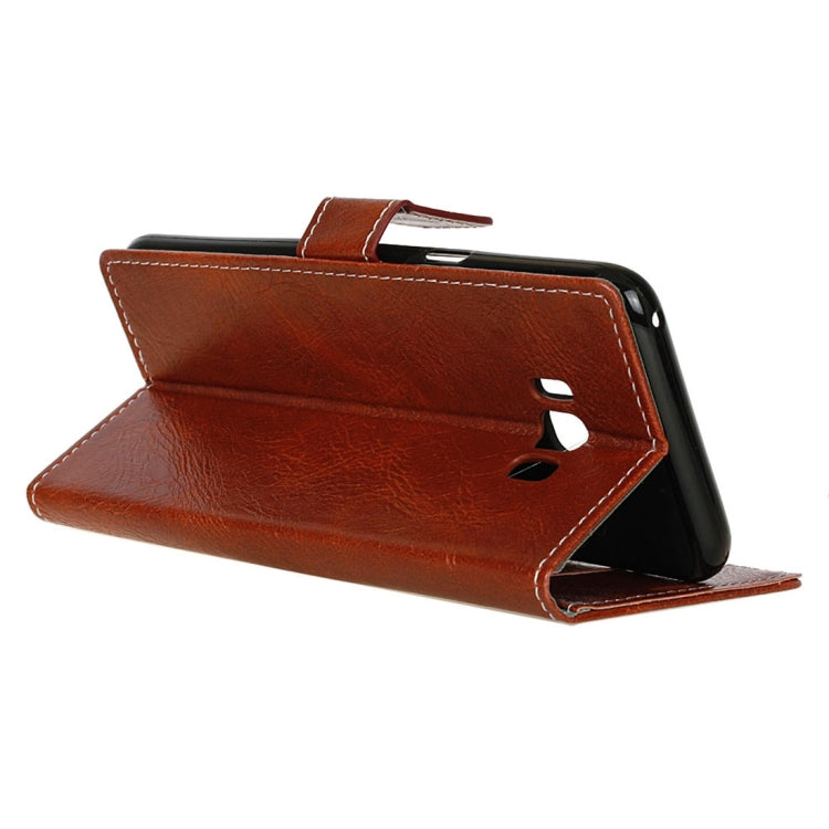 For Galaxy S8 + / G9550 Retro Crazy Horse Texture Horizontal Flip Leather Case with Holder & Card Slots & Wallet & Photo Frame