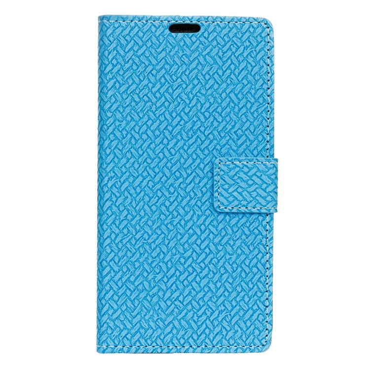 For Galaxy S8 + / G9550 Knit Texture Horizontal Flip Leather Case with Holder & Card Slots & Wallet & Photo Frame