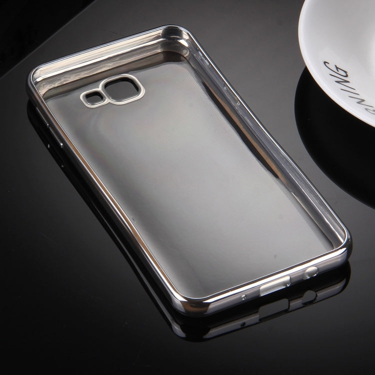 For Galaxy J7 Prime Electroplating Soft TPU Protective Cover Case