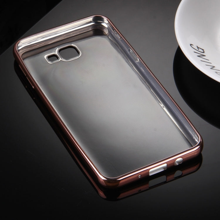 For Galaxy J7 Prime Electroplating Soft TPU Protective Cover Case