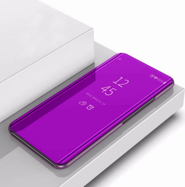 For Galaxy S8 / G9500 Electroplating Mirror Horizontal Flip Leather Case with Sleep / Wake-up Function