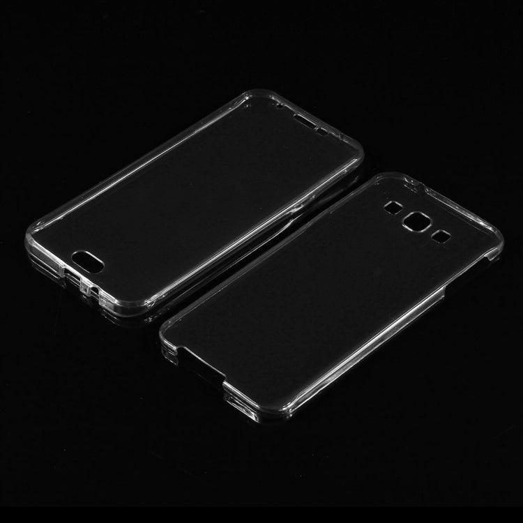 For Galaxy A8 / A800 0.75mm Double-sided Ultra-thin Transparent TPU Protective Case