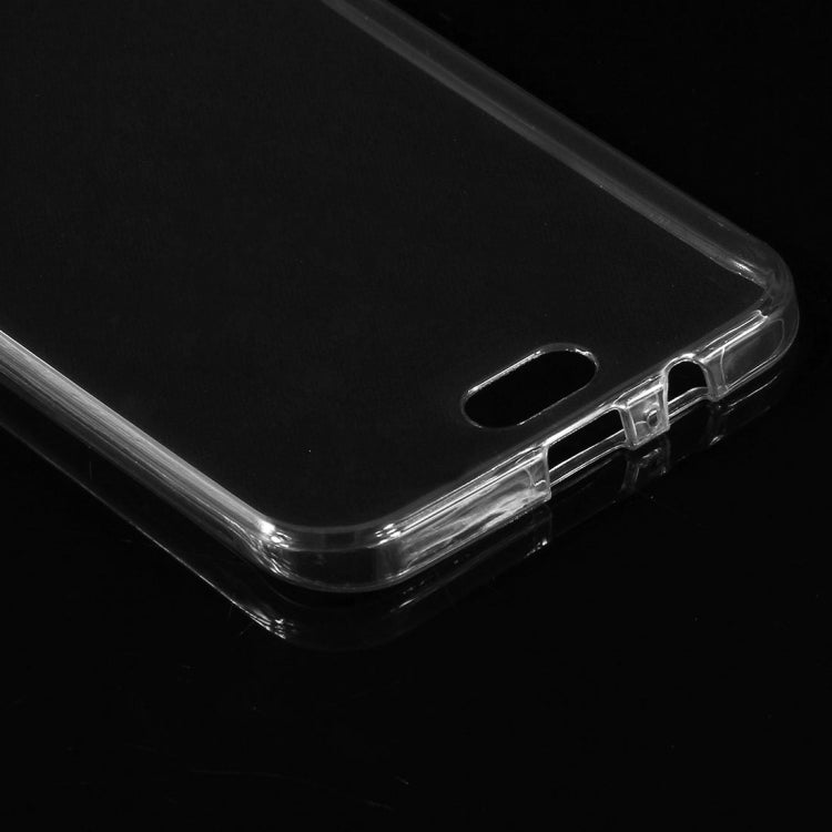 For Galaxy A8 / A800 0.75mm Double-sided Ultra-thin Transparent TPU Protective Case