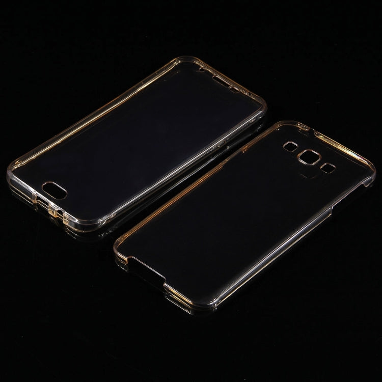 For Galaxy A8 / A800 0.75mm Double-sided Ultra-thin Transparent TPU Protective Case